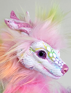 Rainbow White Slinkdrake